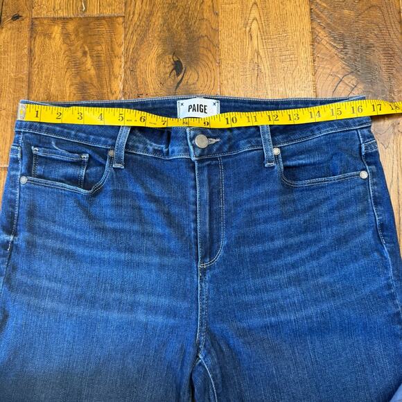 Paige Verdugo Ankle Skinny Jeans Women's 32 Mid Rise Casual Stretch Denim - Picture 3 of 7